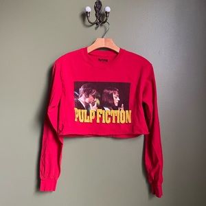 SALE!!! Pulp Fiction LS Crop